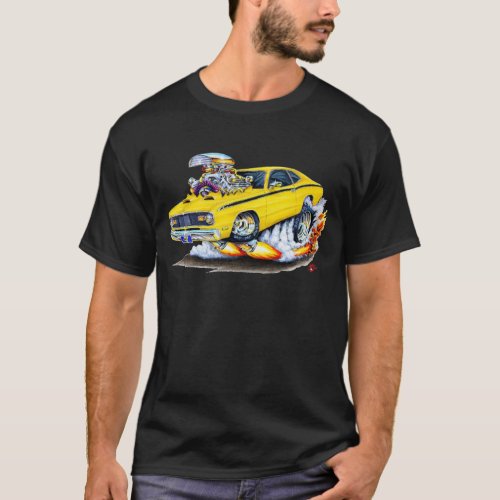 1970-74 Plymouth Duster Yellow Car T-Shirt