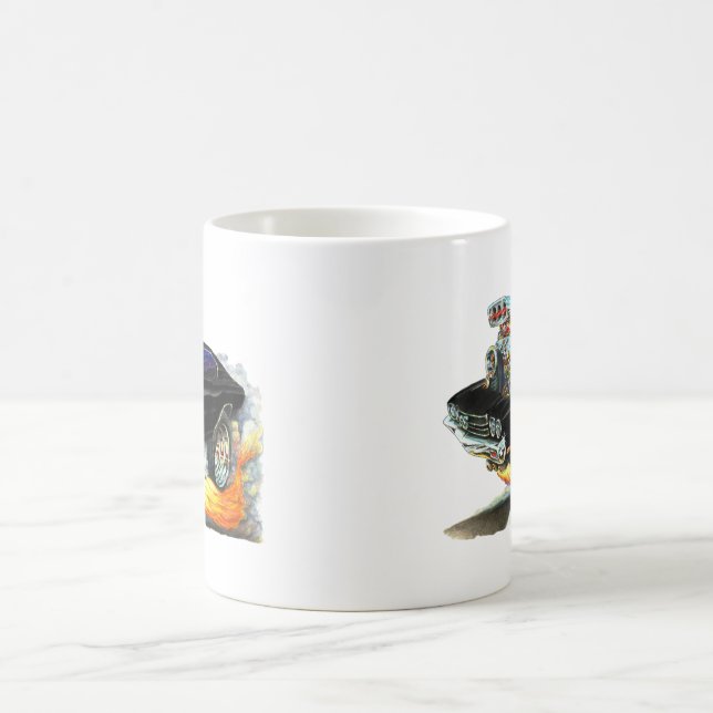 1970 Chevelle Black Car Coffee Mug