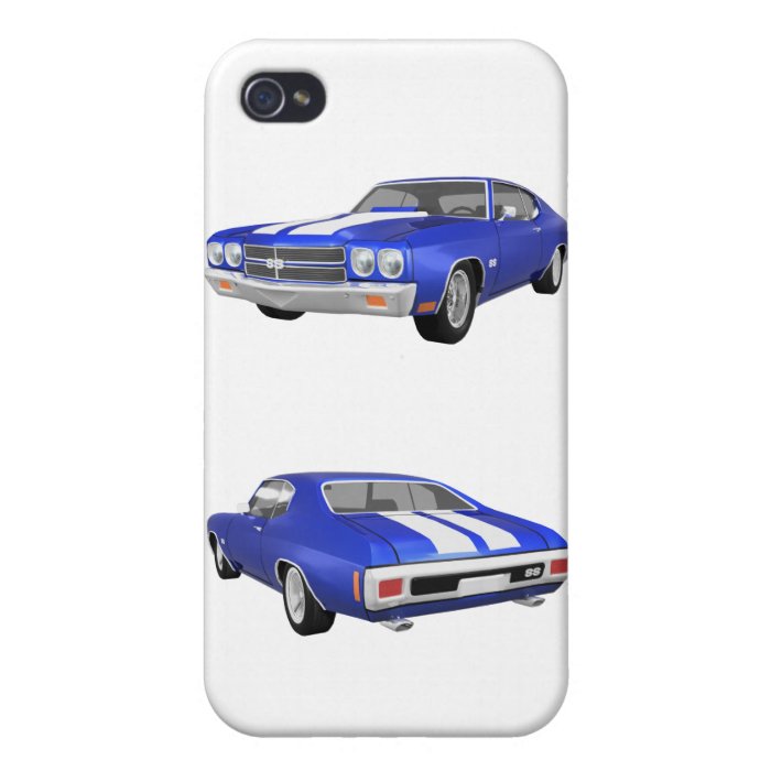 1970 Chevelle Muscle Car iPhone 4 Case