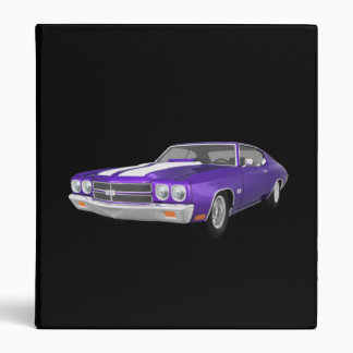 1970 Chevelle Muscle Car: Purple FInish: Binder