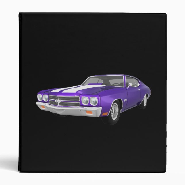 1970 Chevelle Muscle Car: Purple FInish: Binder (Front)