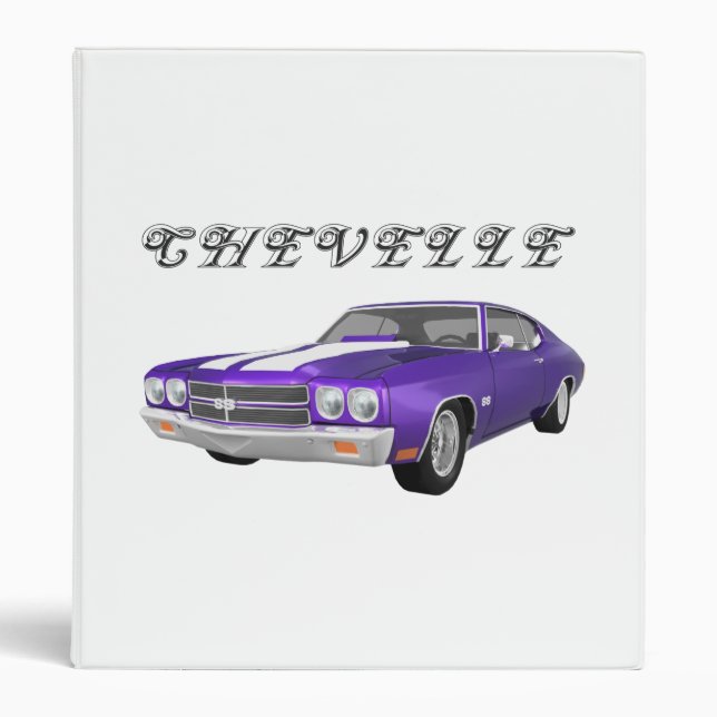 1970 Chevelle Muscle Car: Purple FInish: Binder (Front)