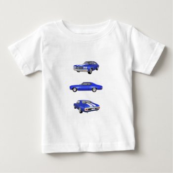 1970 Chevelle Ss: Baby T-shirt by spiritswitchboard at Zazzle