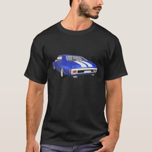 1970 Chevelle SS Blue Finish T_Shirt