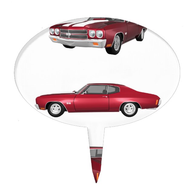 1970 Chevelle SS: Cake Topper (Front)