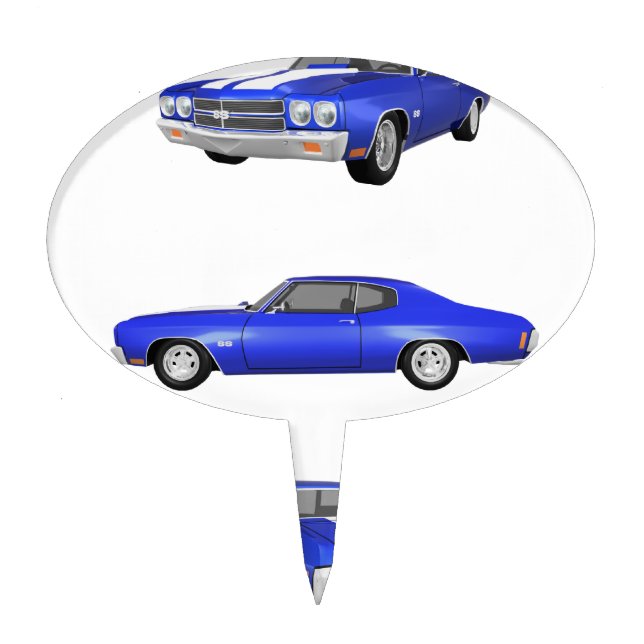 1970 Chevelle SS: Cake Topper (Front)