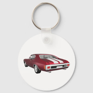 1970 Chevelle SS: Candy Apple Finish: Keychain