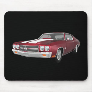 1970 Chevelle SS: Candy Apple Finish: Mouse Pad