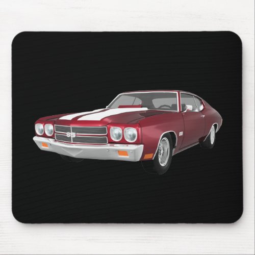 1970 Chevelle SS Candy Apple Finish Mouse Pad