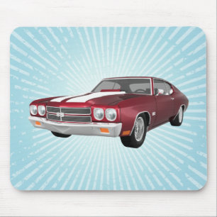1970 Chevelle SS: Candy Apple Finish: Mousepad