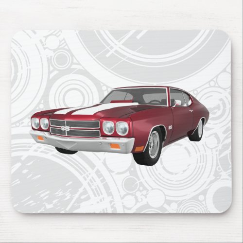 1970 Chevelle SS Candy Apple Finish Mousepad