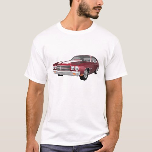 1970 Chevelle SS Candy Apple Finish T_Shirt