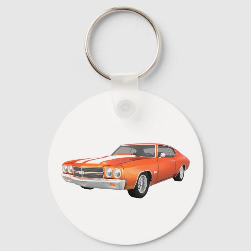 1970 Chevelle SS: Orange Finish: Keychain