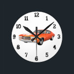 1970 Chevelle SS: Wall Clock<br><div class="desc">3d model artwork by: Brady Arnold.</div>