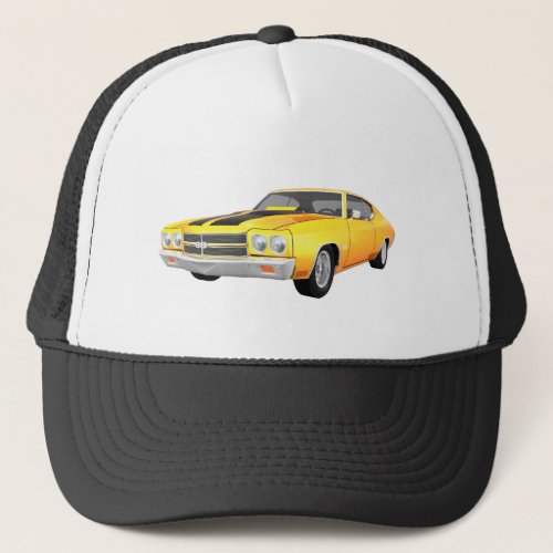 1970 Chevelle SS: Yellow Finish: Trucker Hat