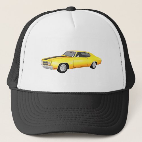 1970 Chevelle SS: Yellow Finish: Trucker Hat