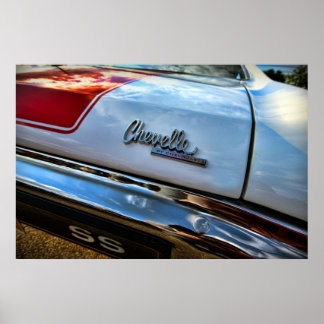 1970 Chevrolet Chevelle SS396 SS 396 Poster