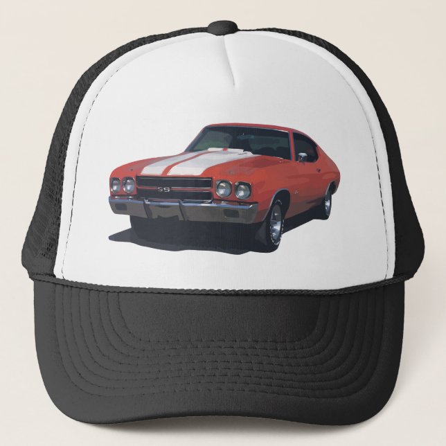 1970 Chevrolet Chevelle SS 454 Trucker Hat (Front)