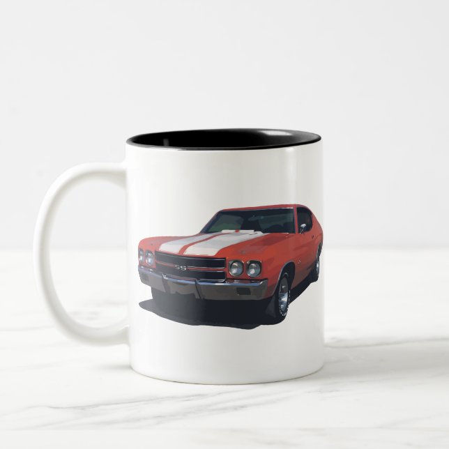 1970 Chevrolet Chevelle SS 454 Two-Tone Coffee Mug (Left)