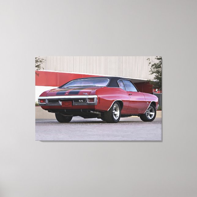 1970 Chevrolet Chevelle SS Canvas Print (Front)