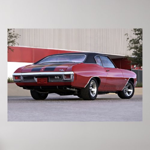 1970 Chevrolet Chevelle SS Poster