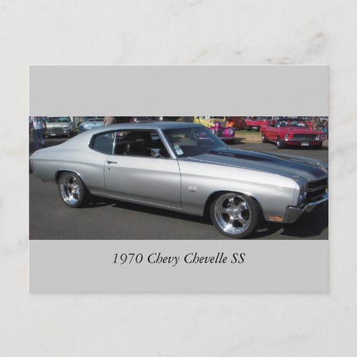 1970 Chevy Chevelle SS Postcard