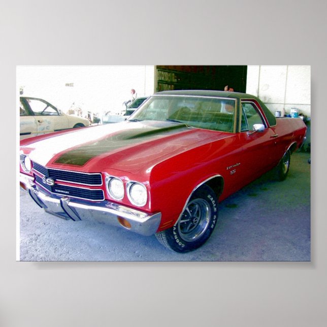 1970 Chevy El Camino SS 396 Poster (Front)