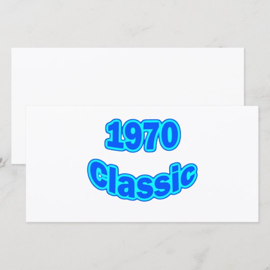 1970 Classic Blue (Front/Back)