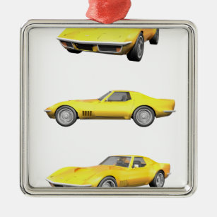 Corvette Christmas Ornaments | Zazzle