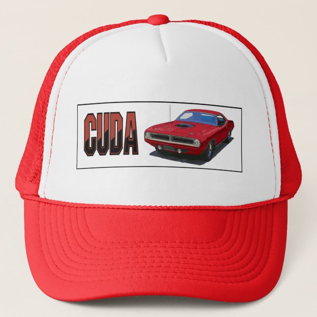 1970 Cuda Coupe Trucker Hat (Front)