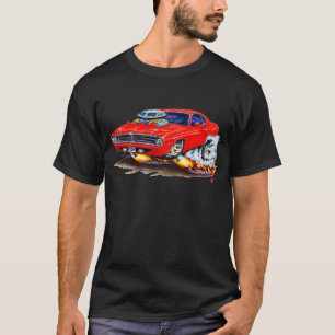 1970 Cuda Red Car T-Shirt