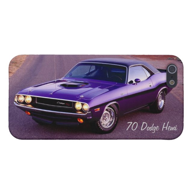 1970 Dodge Challenger Hemi RT iPhone 5/5s Case (Back Horizontal)