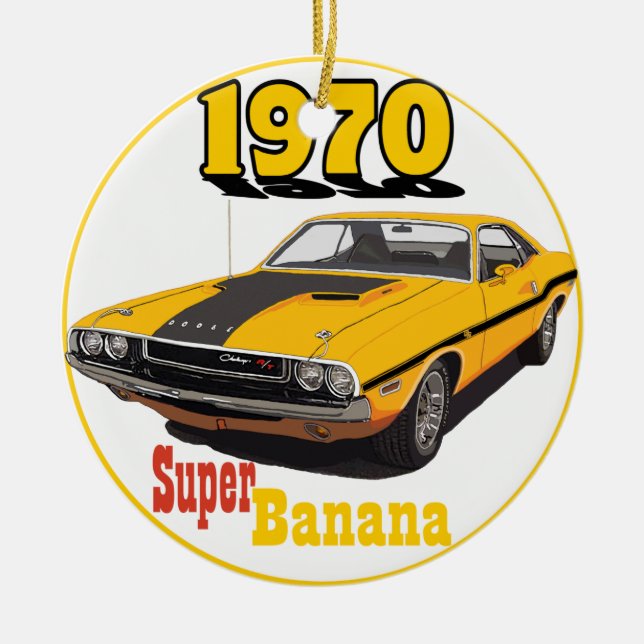 1970 Dodge Challenger Ornament (Front)