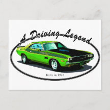 Dodge Muscle Car Postcards - No Minimum Quantity | Zazzle