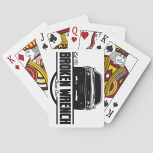 1970 Dodge Challenger Service Shop Poker Cards