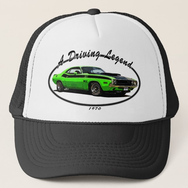 1970 DODGE CHALLENGER TRUCKER HAT (Front)