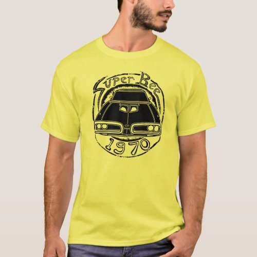 1970 Dodge Super Bee Graphic T-Shirt 1970 Dodge Super Bee Graphic T-Shirt