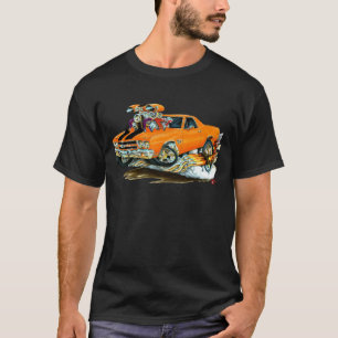 1970 El Camino Orange-Black Truck T-Shirt