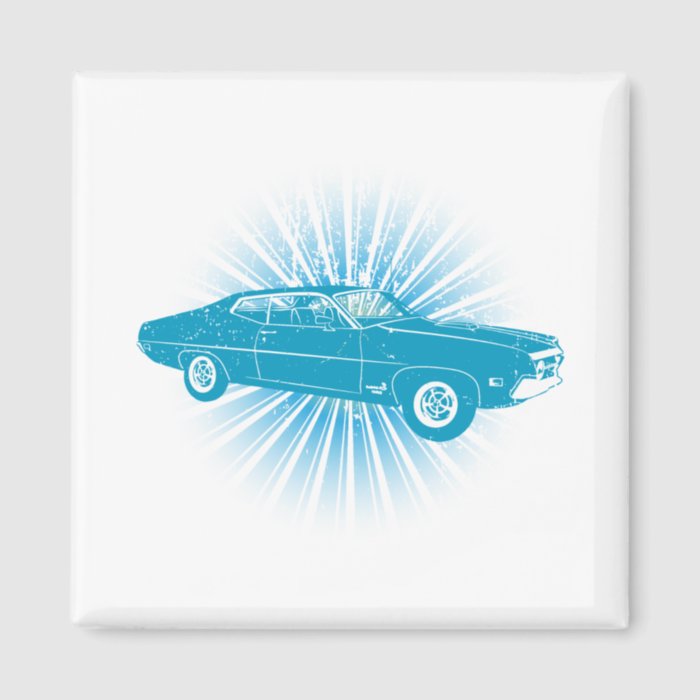 1970 Ford Torino Cobra 429 Fridge Magnets