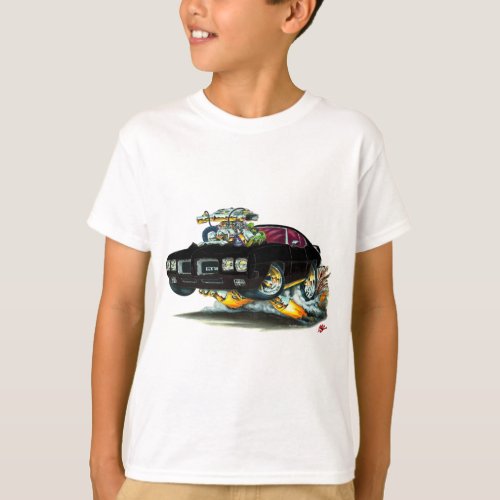 1970 GTO Black Car T-Shirt