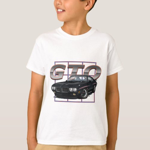 1970 GTO Black T-Shirt