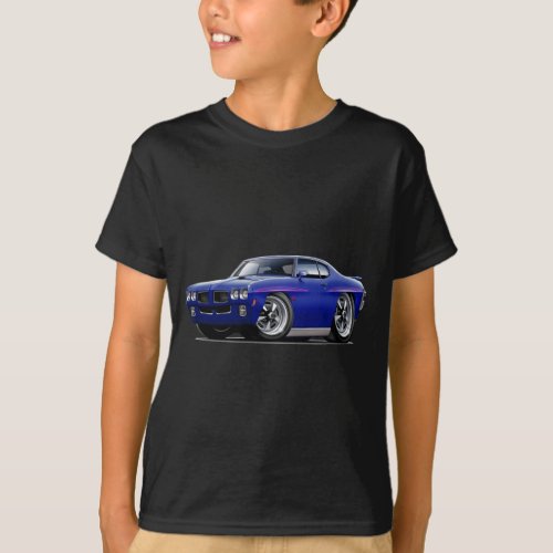 1970 GTO Judge Dark Blue Car T-Shirt