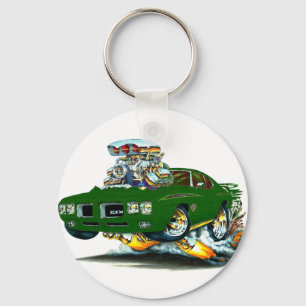 1970 GTO Judge Green Car Keychain