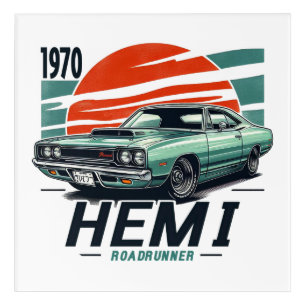 1970 Hemi Roadrunner Acrylic Print