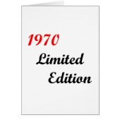 1970 Limited Edition (Front)