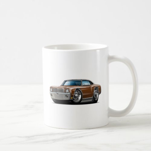 1970 Monte Carlo Brown_Black Top Car Coffee Mug