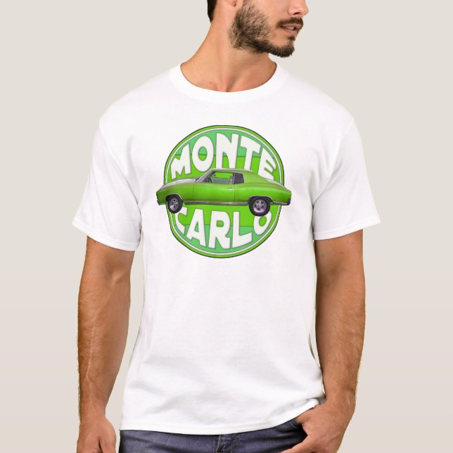 1970 monte carlo green machine T-Shirt (Front)
