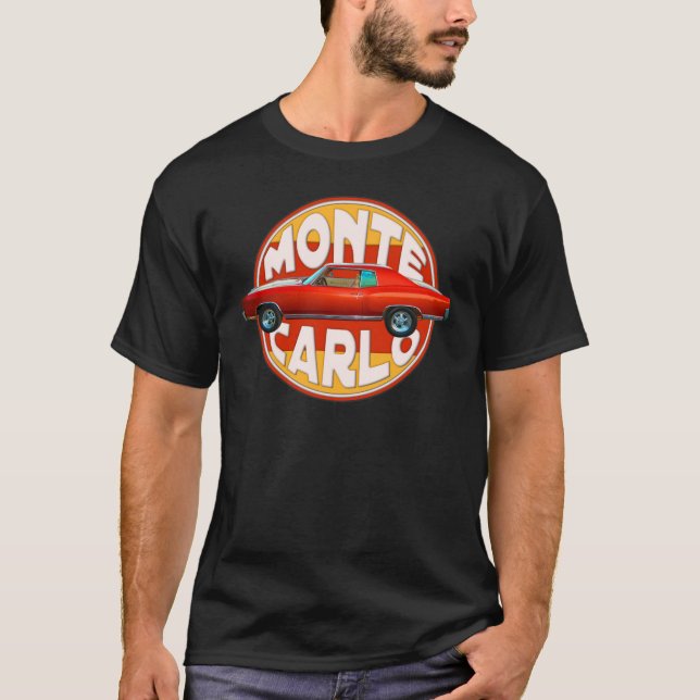 1970 Monte Carlo Orange Peel T-Shirt (Front)