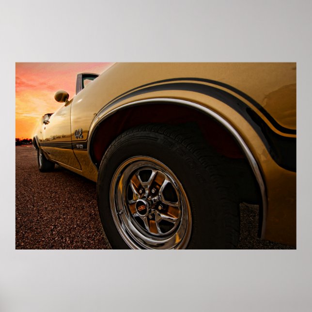 1970 Olds 4-4-2 W-30 Poster (Front)