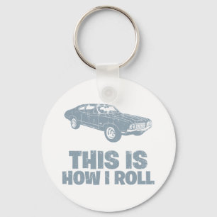 1970 Oldsmobile 442 Keychain